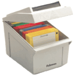 Fellowes Workstation 3.5 Disk.Box 90137 blue color