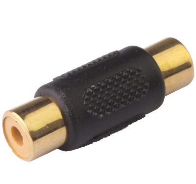 Untitled document 	   Overview :  		 	1 RCA Female to 1 RCA Female connector