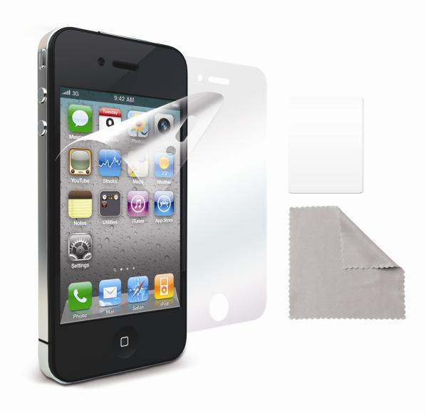 Διάφανη Προστατευτική Μεμβράνη iLuv για iPhone 4 ICC1404