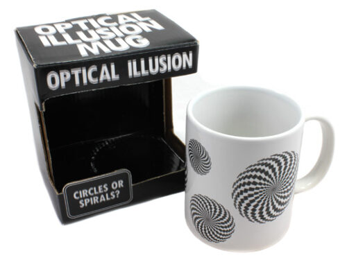 Optical illusion mug