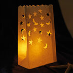 Χάρτινες Οικολογικές Σακούλες για Κεριά (10 τεμ.)