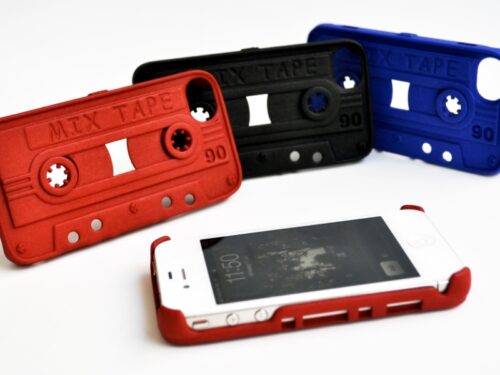 Freshfiber Θήκη Κασέτα για iPhone 4/4S - Μαύρο