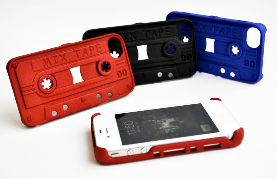 Freshfiber Θήκη Κασέτα για iPhone 4/4S - Μαύρο