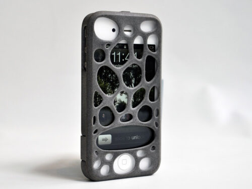 Freshfiber Διπλή Θήκη 3D Macedonia για iPhone 4/4S - Γκρι