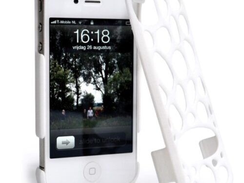 Freshfiber Διπλή Θήκη Pebble για iPhone 4/4S - Λευκό