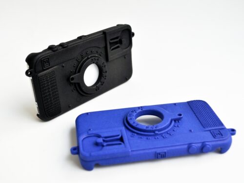 Freshfiber Θήκη Ρετρό Φωτογραφική Μηχανή για iPhone 4/4S - Μπλε
