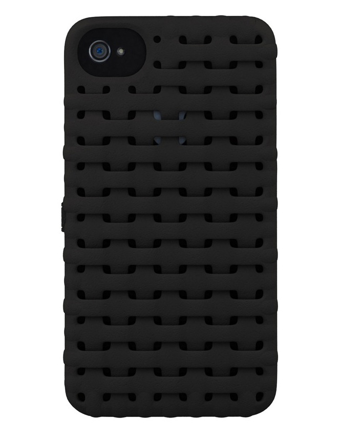 Freshfiber Θήκη 3D Weave Μαύρη για iPhone 4/4S