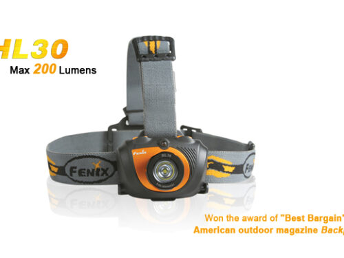 Fenix HL30 XP-G (R5) LED Flashlight Yellow