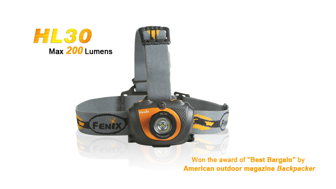 Fenix HL30 XP-G (R5) LED Flashlight Yellow Fenix HL30 XP-G (R5) LED Flashlight Yellow