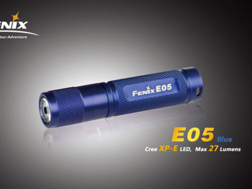 Fenix E05 LED Flashlight Blue