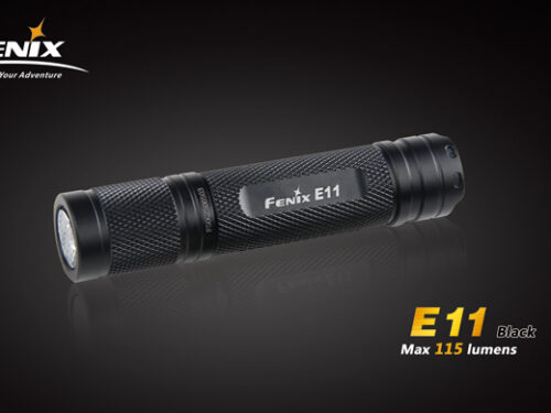 Fenix E11 XP-Ε LED Flashlight Black