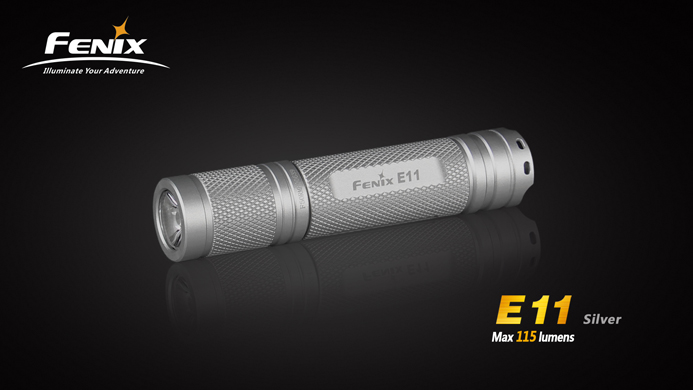 Fenix E11 XP-Ε LED Flashlight Silver