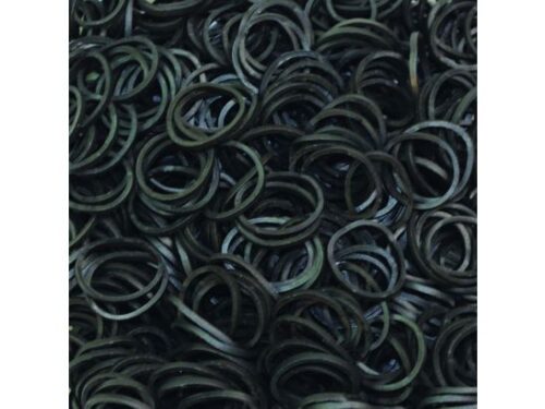 Μαύρα Λαστιχάκια για τον Αργαλειό Rainbow Loom