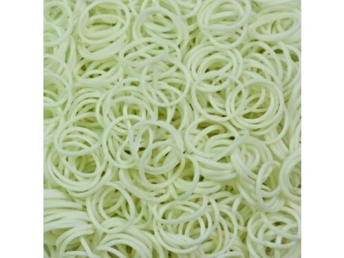 Λευκά Λαστιχάκια για τον Αργαλειό Rainbow Loom