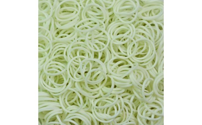 Λευκά Λαστιχάκια για τον Αργαλειό Rainbow Loom