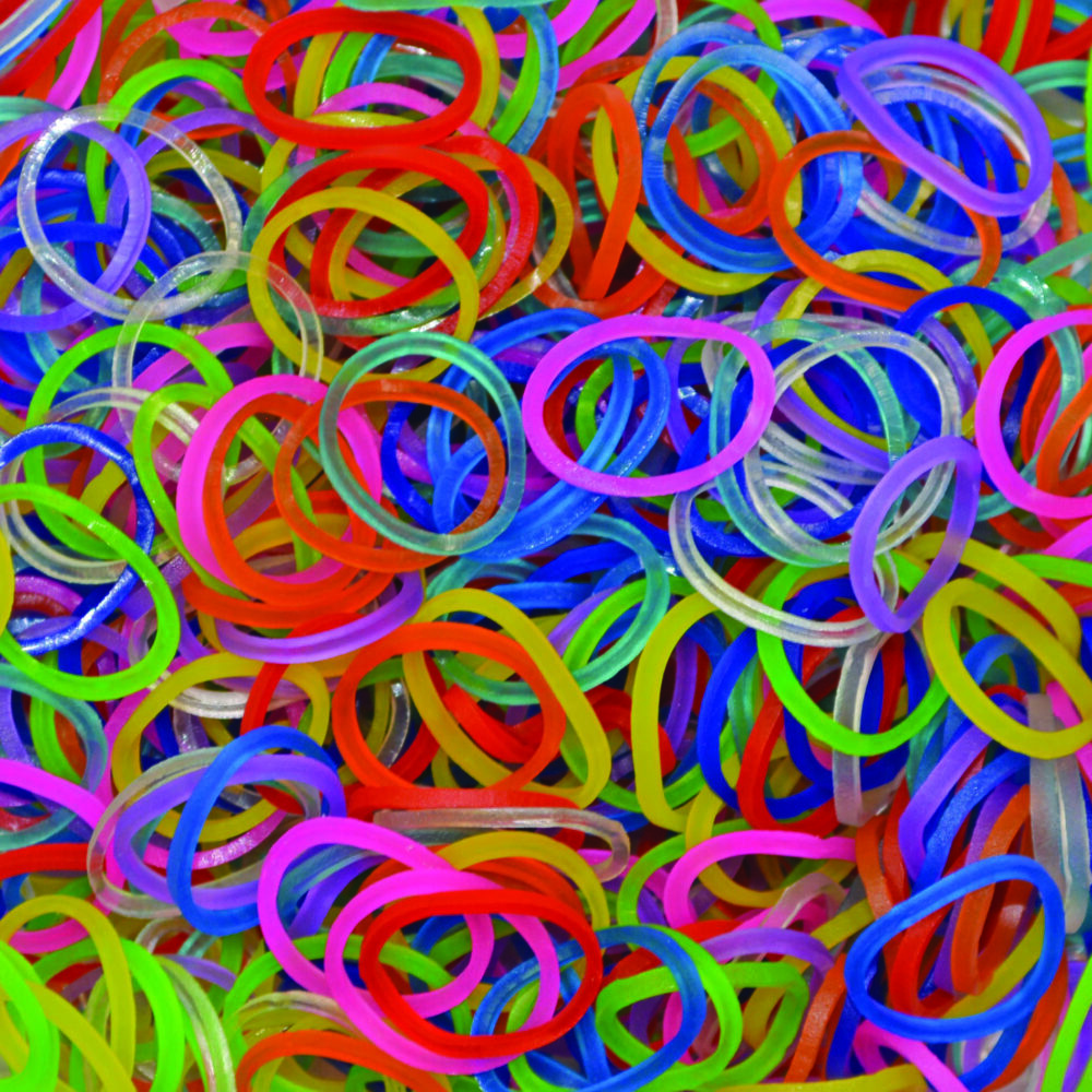 Χρωματιστά Jelly Λαστιχάκια για τον Αργαλειό Rainbow Loom