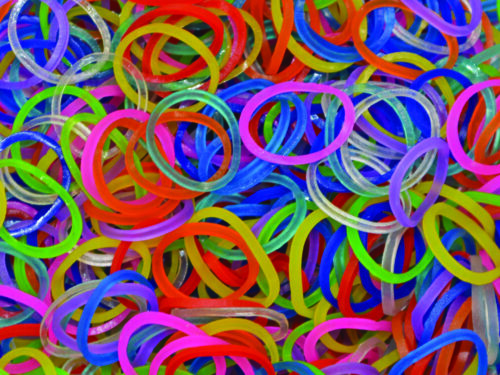 Χρωματιστά Jelly Λαστιχάκια για τον Αργαλειό Rainbow Loom