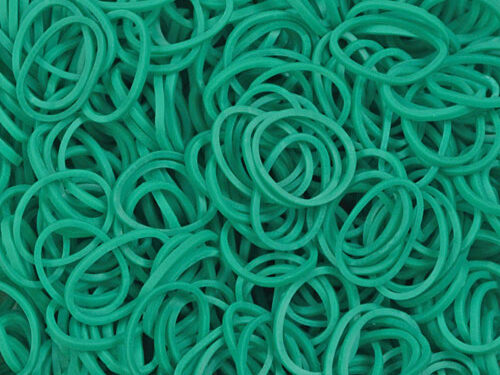 Γαλαζοπράσινα Λαστιχάκια για τον Αργαλειό Rainbow Loom