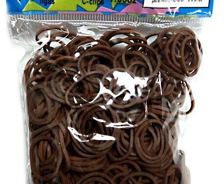 Κακάο Λαστιχάκια για τον Αργαλειό Rainbow Loom