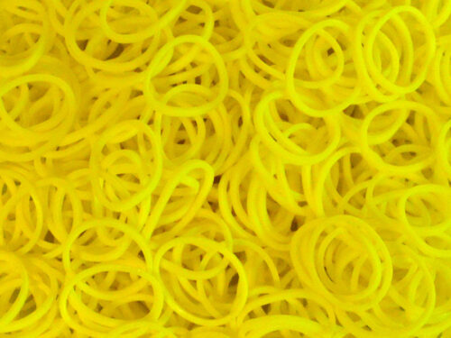 Κίτρινα Λαστιχάκια για τον Αργαλειό Rainbow Loom