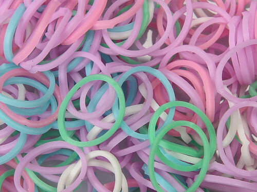 Χρωματιστά Παστέλ Λαστιχάκια για τον Αργαλειό Rainbow Loom