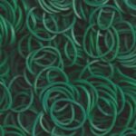 Σκούρα Πράσινα Λαστιχάκια για τον Αργαλειό Rainbow Loom