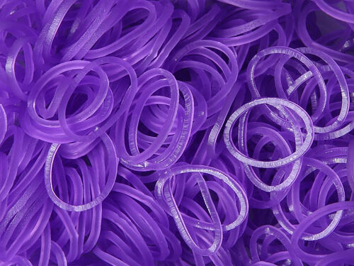 Μωβ Jelly Λαστιχάκια για τον Αργαλειό Rainbow Loom