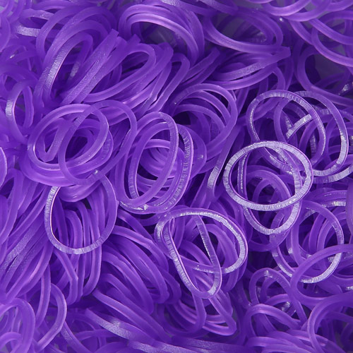 Μωβ Jelly Λαστιχάκια για τον Αργαλειό Rainbow Loom