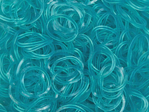 Τυρκουάζ Jelly Λαστιχάκια για τον Αργαλειό Rainbow Loom