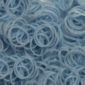 Μπλε Glitter Λαστιχάκια για τον Αργαλειό Rainbow Loom