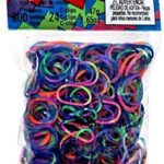 Πολύχρωμα Σκούρα Λαστιχάκια για τον Αργαλειό Rainbow Loom