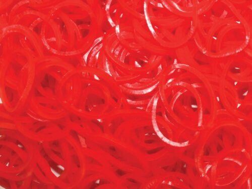 Κόκκινα Jelly Λαστιχάκια για τον Αργαλειό Rainbow Loom