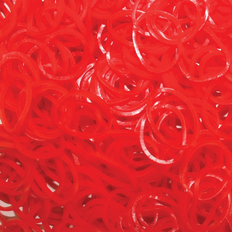 Κόκκινα Jelly Λαστιχάκια για τον Αργαλειό Rainbow Loom