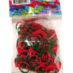 Χριστουγεννιάτικα Λαστιχάκια για τον Αργαλειό Rainbow Loom