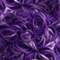 Μεταλλικά Μωβ Λαστιχάκια για τον Αργαλειό Rainbow Loom