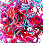 Mermaid Λαστιχάκια για τον Αργαλειό Rainbow Loom