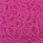 Ροζ Jelly Λαστιχάκια για τον Αργαλειό Rainbow Loom