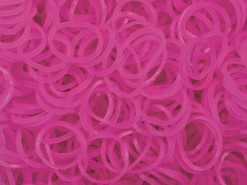 Ροζ Jelly Λαστιχάκια για τον Αργαλειό Rainbow Loom