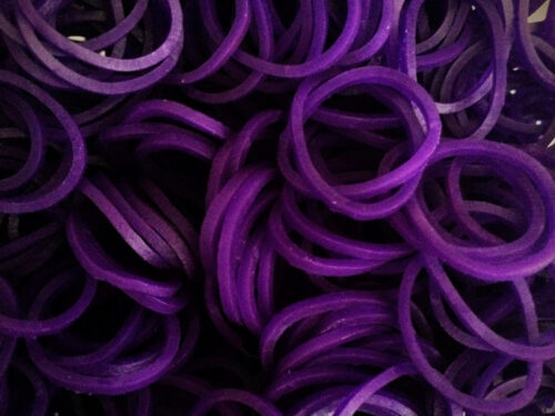 Σκούρα Μωβ Λαστιχάκια για τον Αργαλειό Rainbow Loom