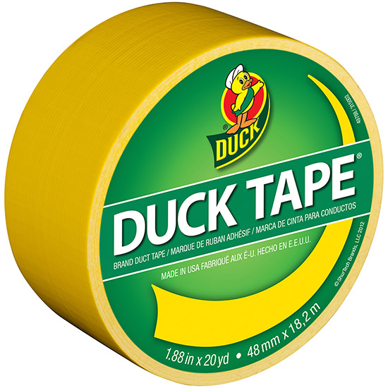 Duck Tape Big Rolls Sunny Yellow