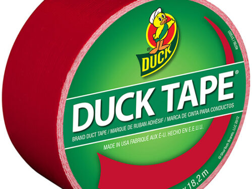 Duck Tape Big Rolls Cherry Red