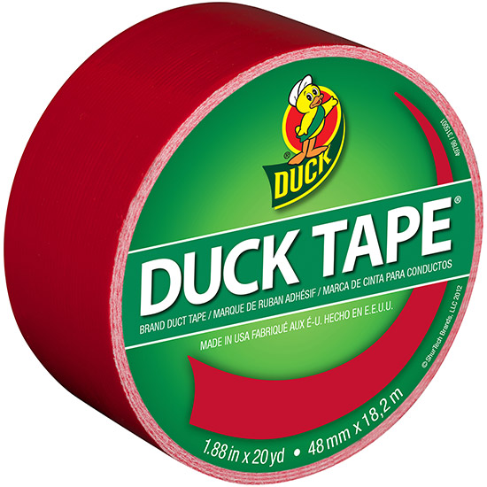 Duck Tape Big Rolls Cherry Red