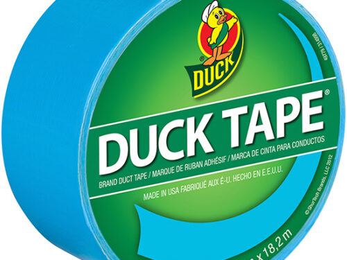 Duck Tape Big Rolls Electric Blue