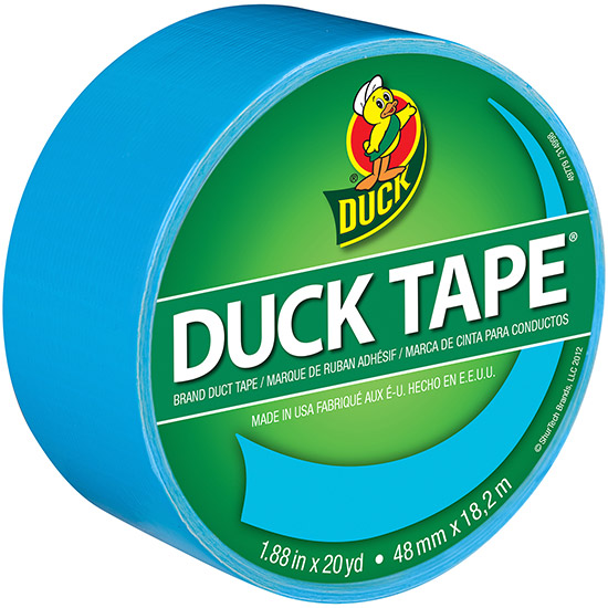 Duck Tape Big Rolls Electric Blue