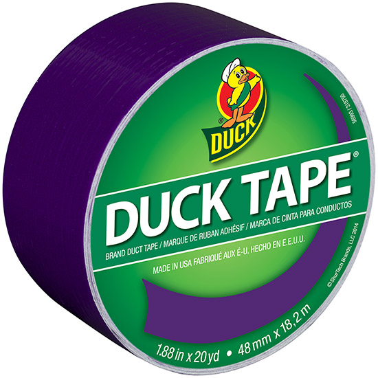 Duck Tape Big Rolls Purple Diva