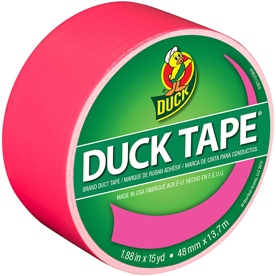 Duck Tape Big Rolls Funky Pink