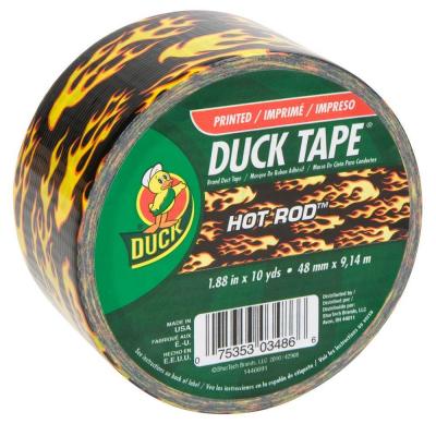 Duck Tape Big Rolls Flames