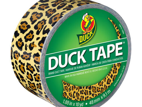 Duck Tape Big Rolls Dressy Leopard