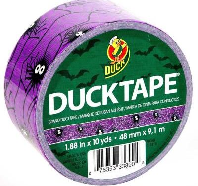 Duck Tape Big Rolls Purple Spider