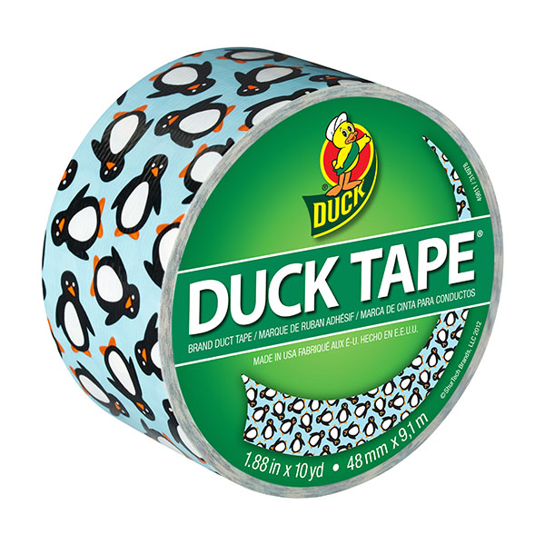 Duck Tape Big Rolls Print Penguin